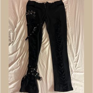 Devils Fashion Gothic Pants